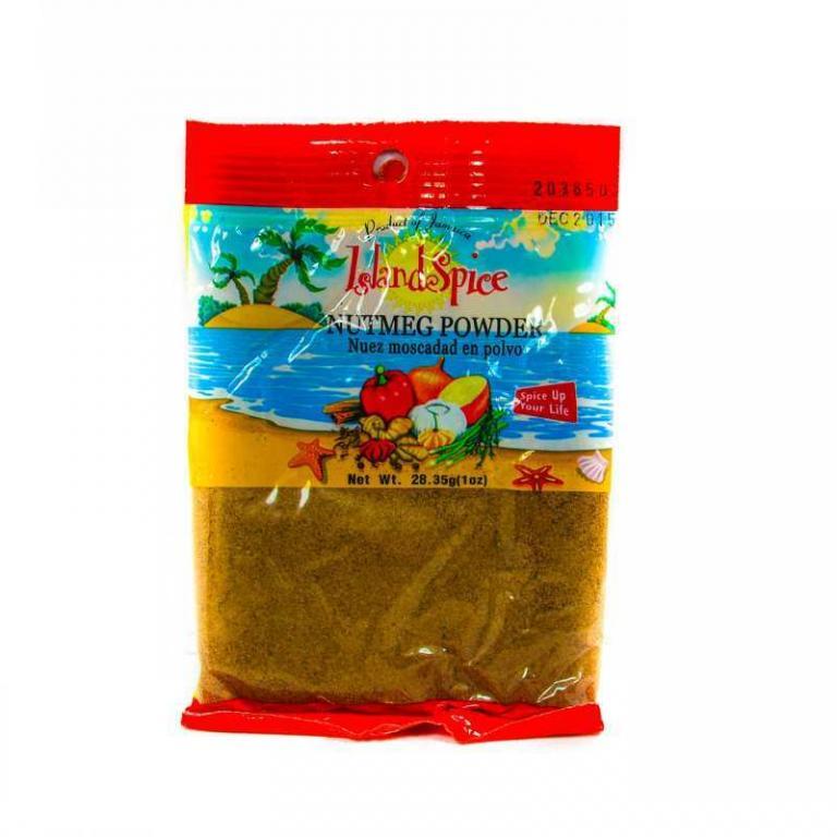 ISLAND SPICE NUTMEG POWDER 28.35G Grocery Shopping Online Jamaica
