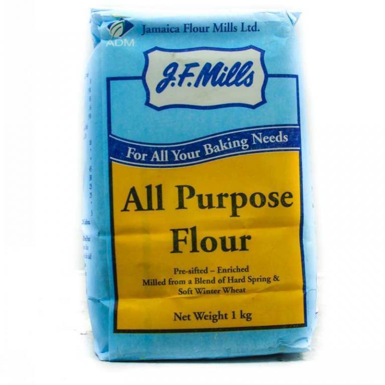 JF MILLS ALL PURPOSE FLOUR 1KG Grocery Shopping Online Jamaica