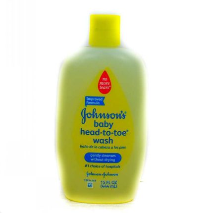 JOHNSON'S BABY HEAD-TO-TOE WASH 443ML
