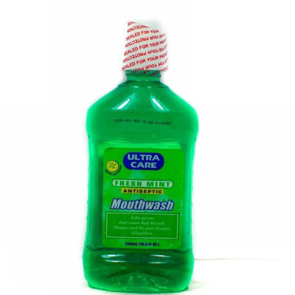 ULTRA CARE MOUTHWASH FRESHMINT 500ML Grocery Shopping Online Jamaica
