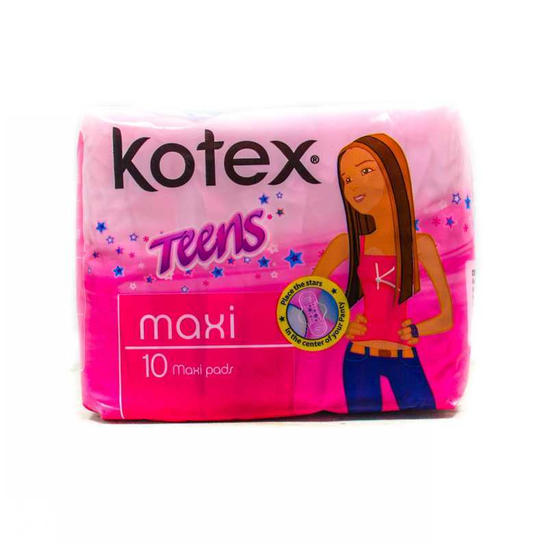 KOTEX TEENS S/NAPKIN 10'S – Grocery Shopping Online Jamaica
