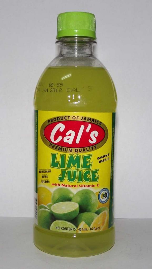 CAL’S LIME JUICE 454ML Grocery Shopping Online Jamaica
