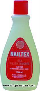 NAILTEX OILY POLISH REMOVER 180ML