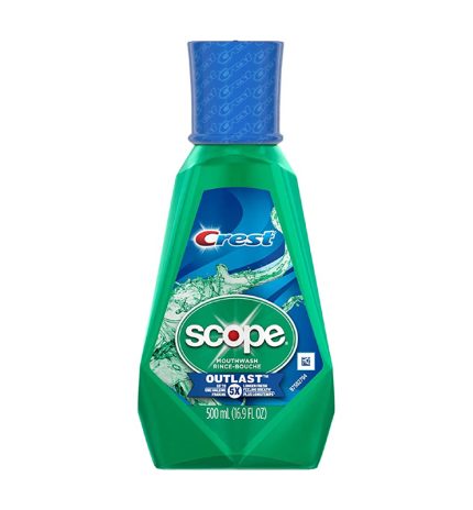 CREST SCOPE O/LAST M/WASH 500ml