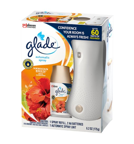 GLADE AUTOMATIC SPRAY W/REFILL 175G Grocery Shopping Online Jamaica