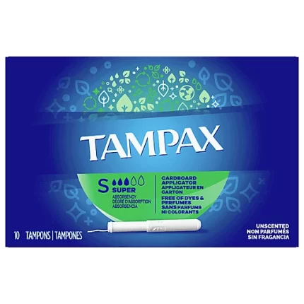 TAMPAX SUPER 10'S