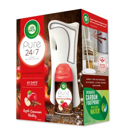 AIRWICK PURE AUTOMATIC SPRAY W/REFILL 167G
