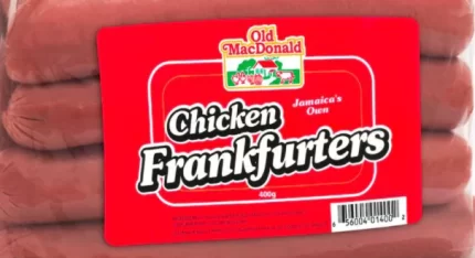 OLD MCDONALD CHICKEN FRANKSFURTER 400G