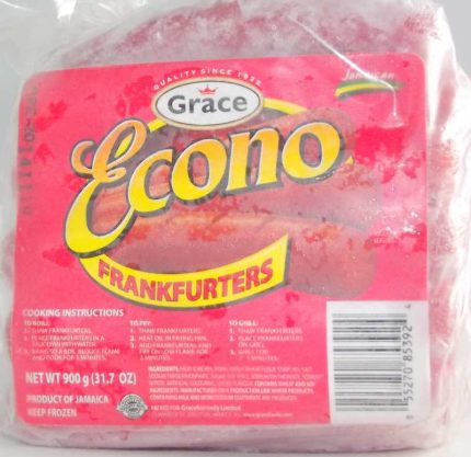 GRACE ECONO FRANKS REG 900G