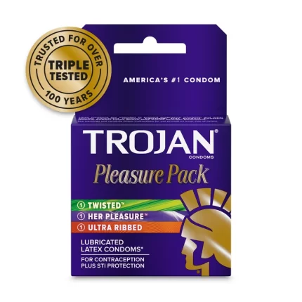 TROJAN PLEASURE PACK 3'S