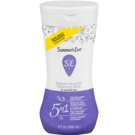 SUMMER'S EVE DELICATE BLOSSOM CLEANSING WASH 15oz (444ml)