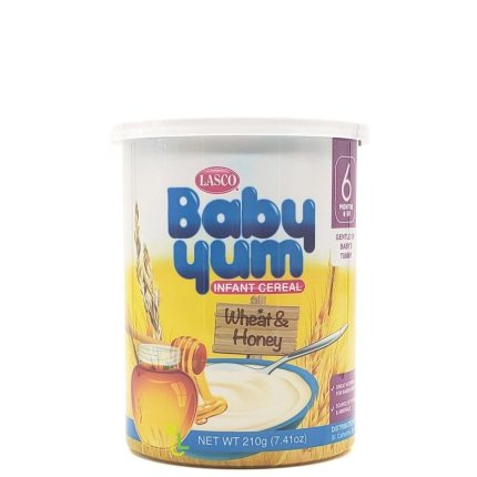 LASCO BABY YUM INFANT CEREAL WHEAT & HONEY 210g